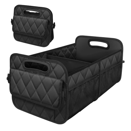 Deosk Car Storage Organizer with 6 Pockets – Black