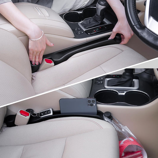Givifive 3-in-1 Car Seat Gap Filler with Organizer & Hook